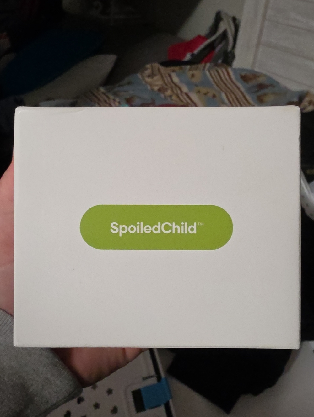 SpoiledChild White Box with Green Logo - SpoiledChild